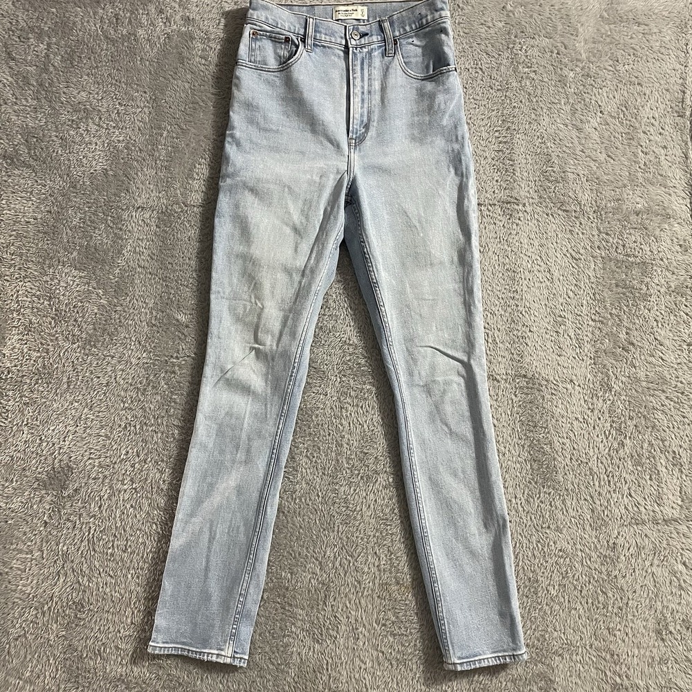 Abercrombie & Fitch Jeans Women Size 27/4 The 90's Slim Straight Ultra High Rise